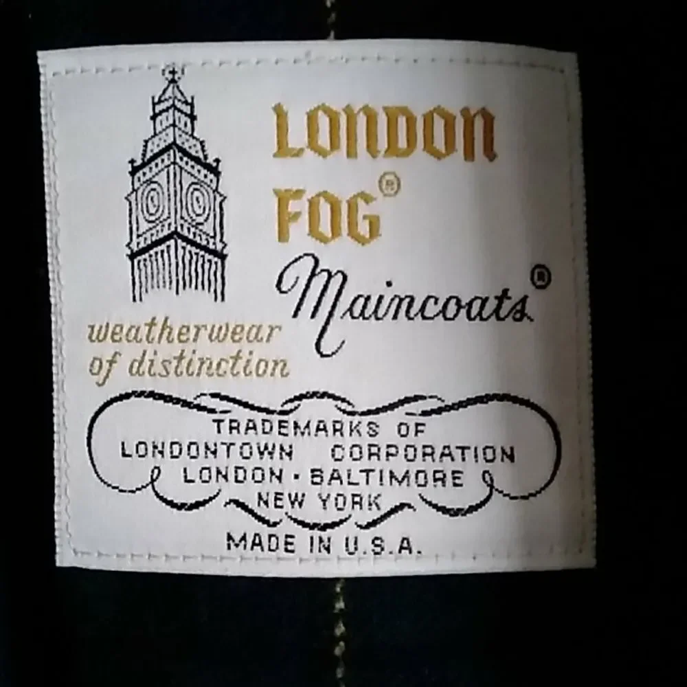 VTG, LONDON FOG MAINCOATS JACKETS SIZE 14 - Picture 7 of 16